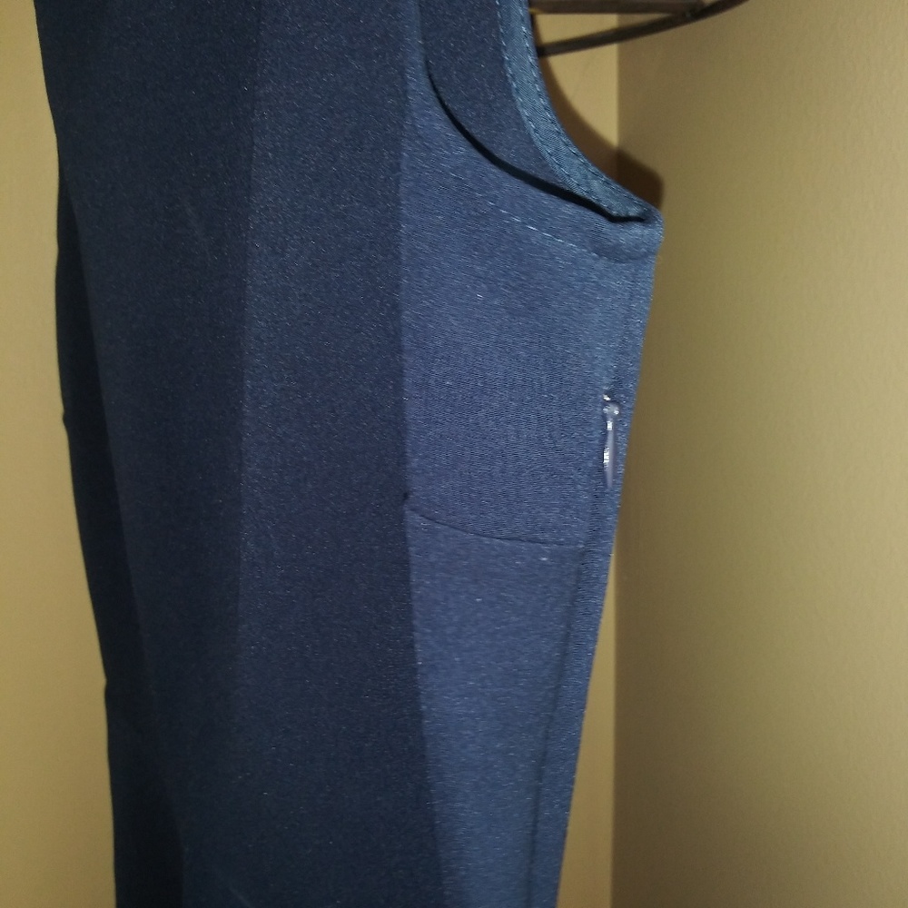 ZARA FIT AND FLARE DRESS WITH KNOTTED PANEL - Picture 6 of 8